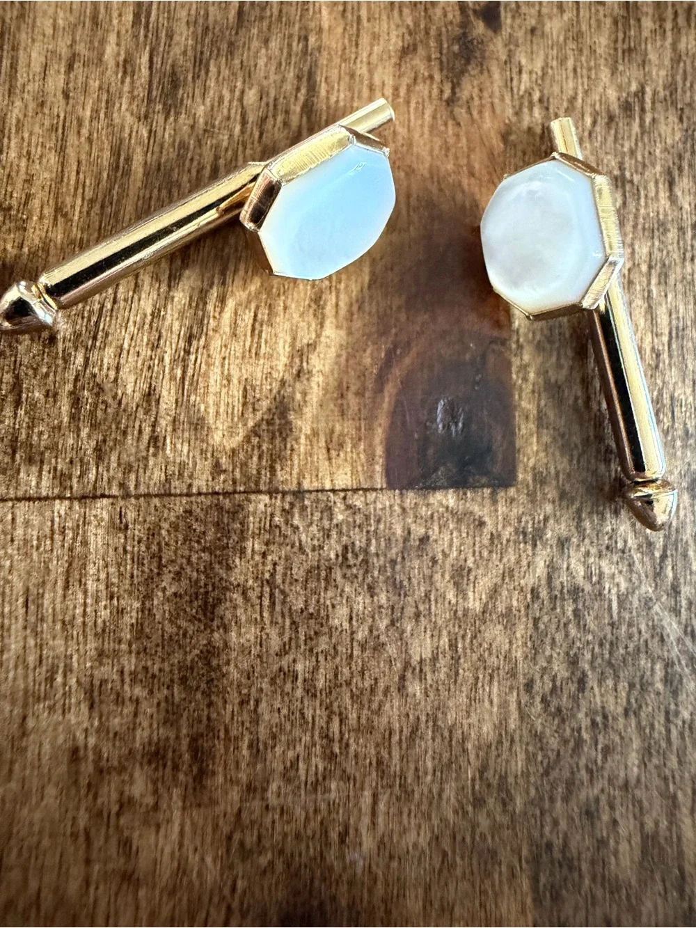 Classic Silver and White Nautical Cufflinks plus 1 more set- Men's Accessories